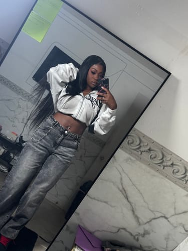 Customer photo review of Vale Forever Oreo 14 Zip Up Hoodie White