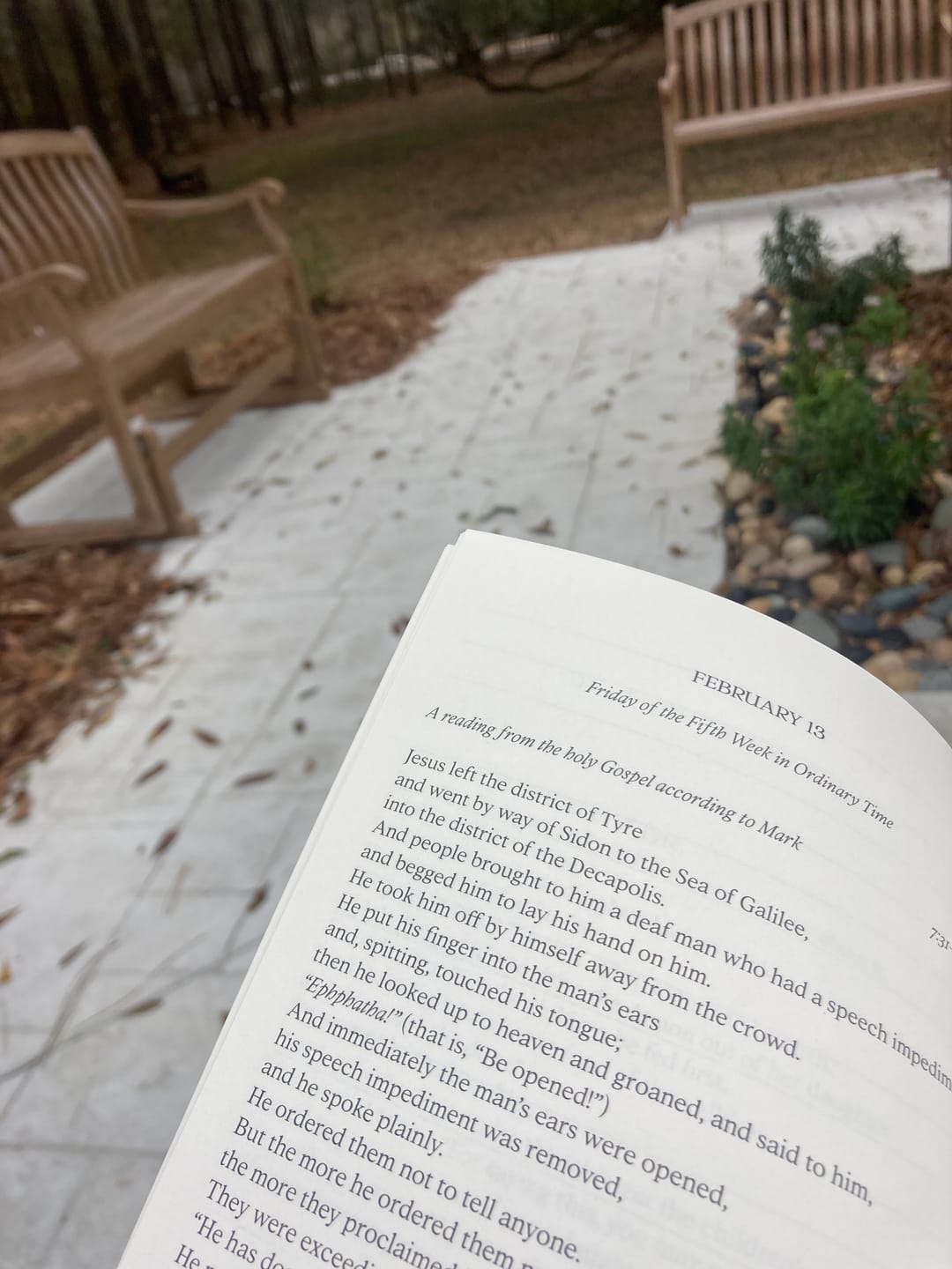 Customer photo review of On Every Word Scripture Journal 2026