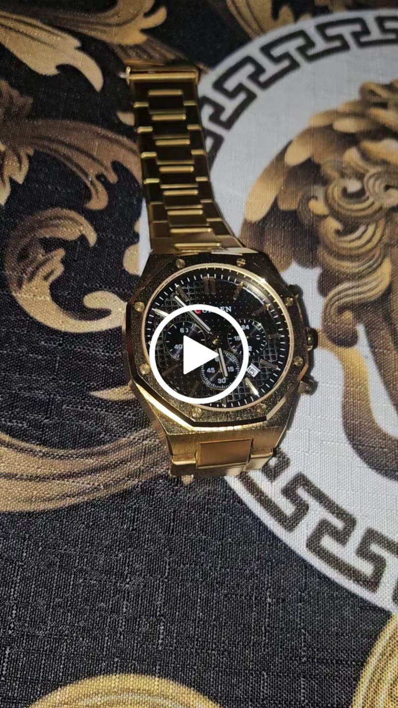 Customer video review of Curren Atene® orologio uomo acciaio