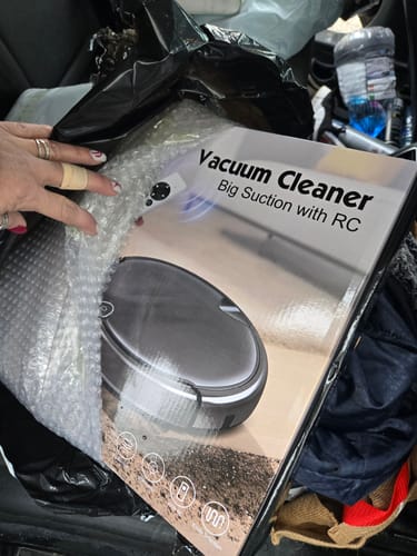 Customer photo review of HOME BUDDY –  3 in 1 Saugroboter mit Wischfunktion