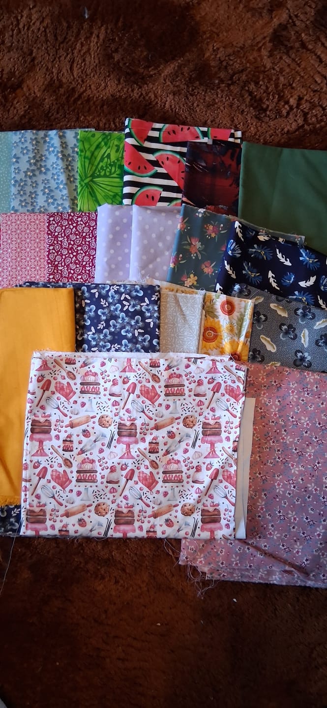Customer photo review of Cotton Mystery Remnant Bundle