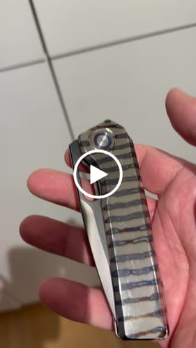 Customer video review of Vanguard Knives Breaker Knife Titanium Frame Lock M390
