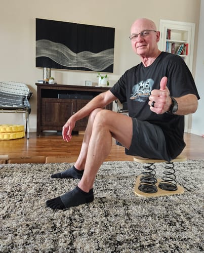 Customer photo review of Hunkerin Stool