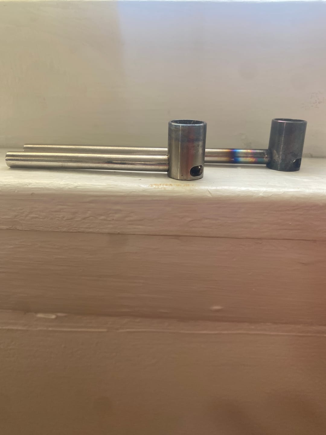 Customer photo review of Long Cobb Titanium Pipe