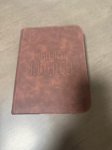 Customer photo review of The Legacy Binder