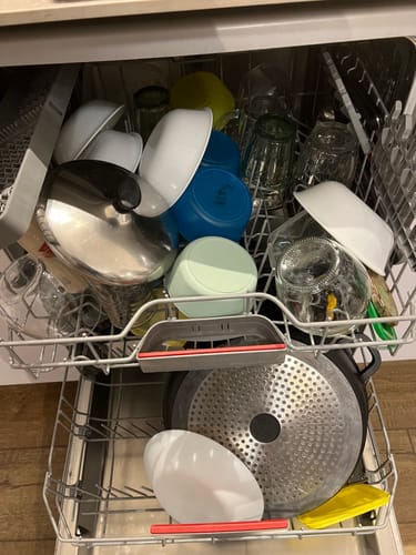 Customer photo review of דפי ניקוי למדיח