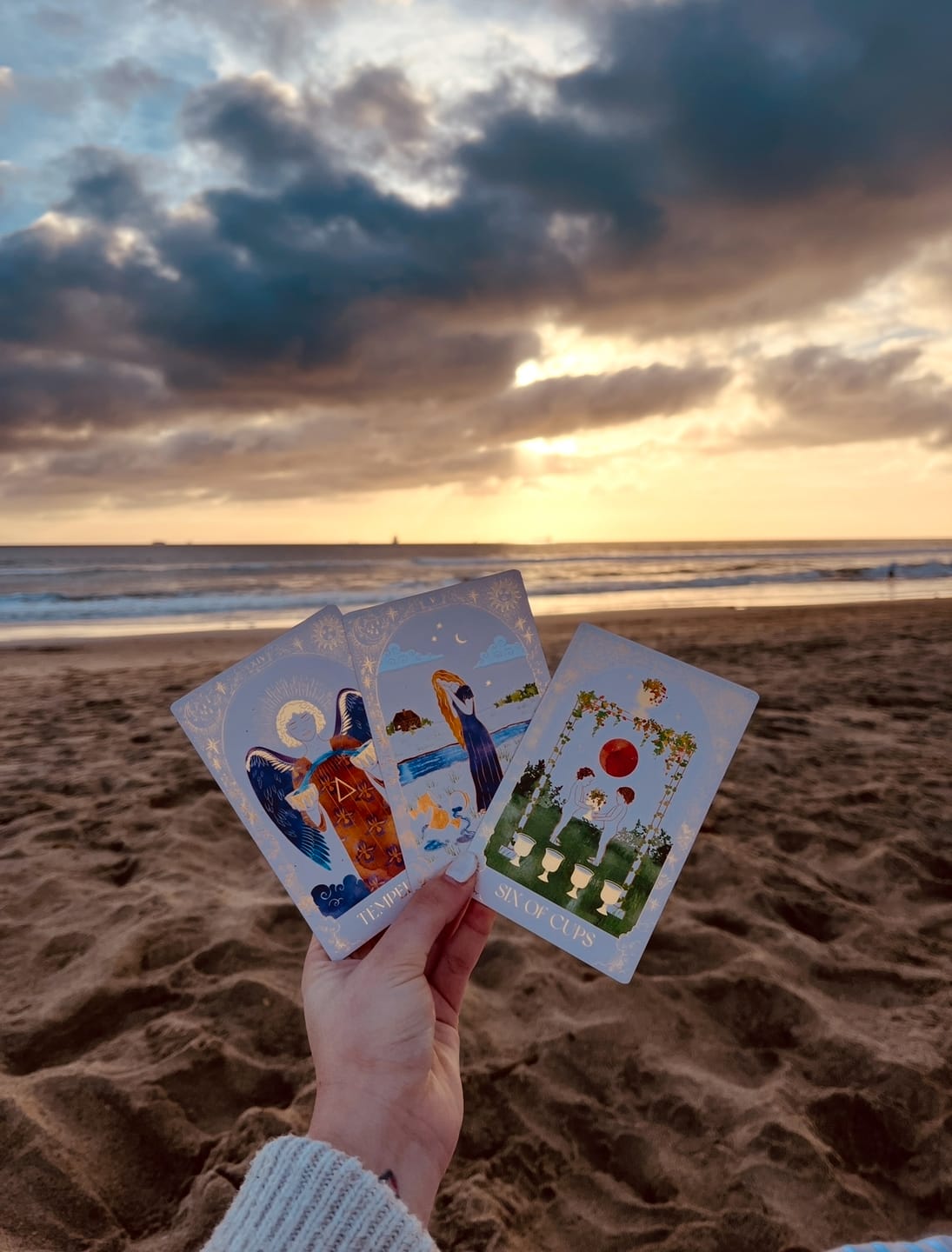 Customer photo review of Lightworker Tarot