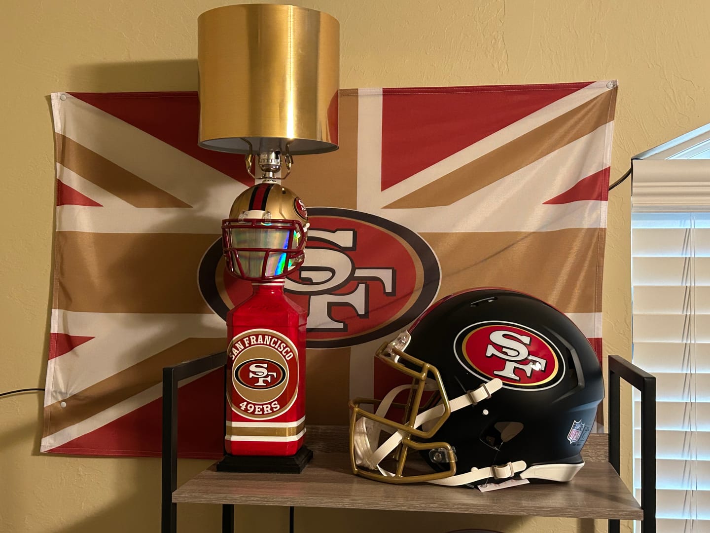 Customer photo review of San Francisco 49ers Riddell Speed Authentic Helmet - Rivalries 2025
