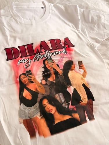 Customer photo review of Personalisiertes 90er Bootleg T-Shirt