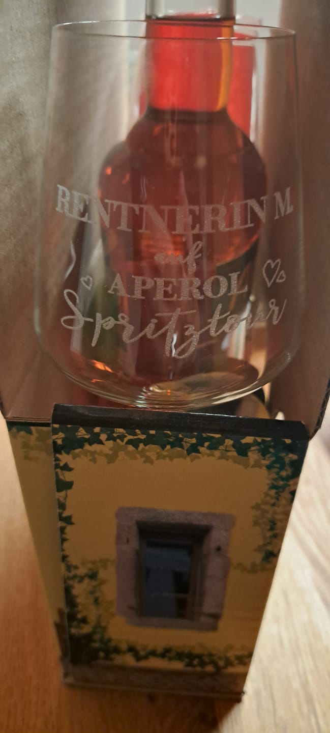 Customer photo review of Spritztour - Personalisiertes Glas für deinen Sommer-Drink