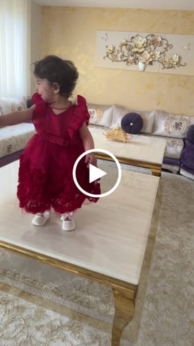 Customer video review of Baby Girl Dress Shoes Infant Party Bowknot Shoes