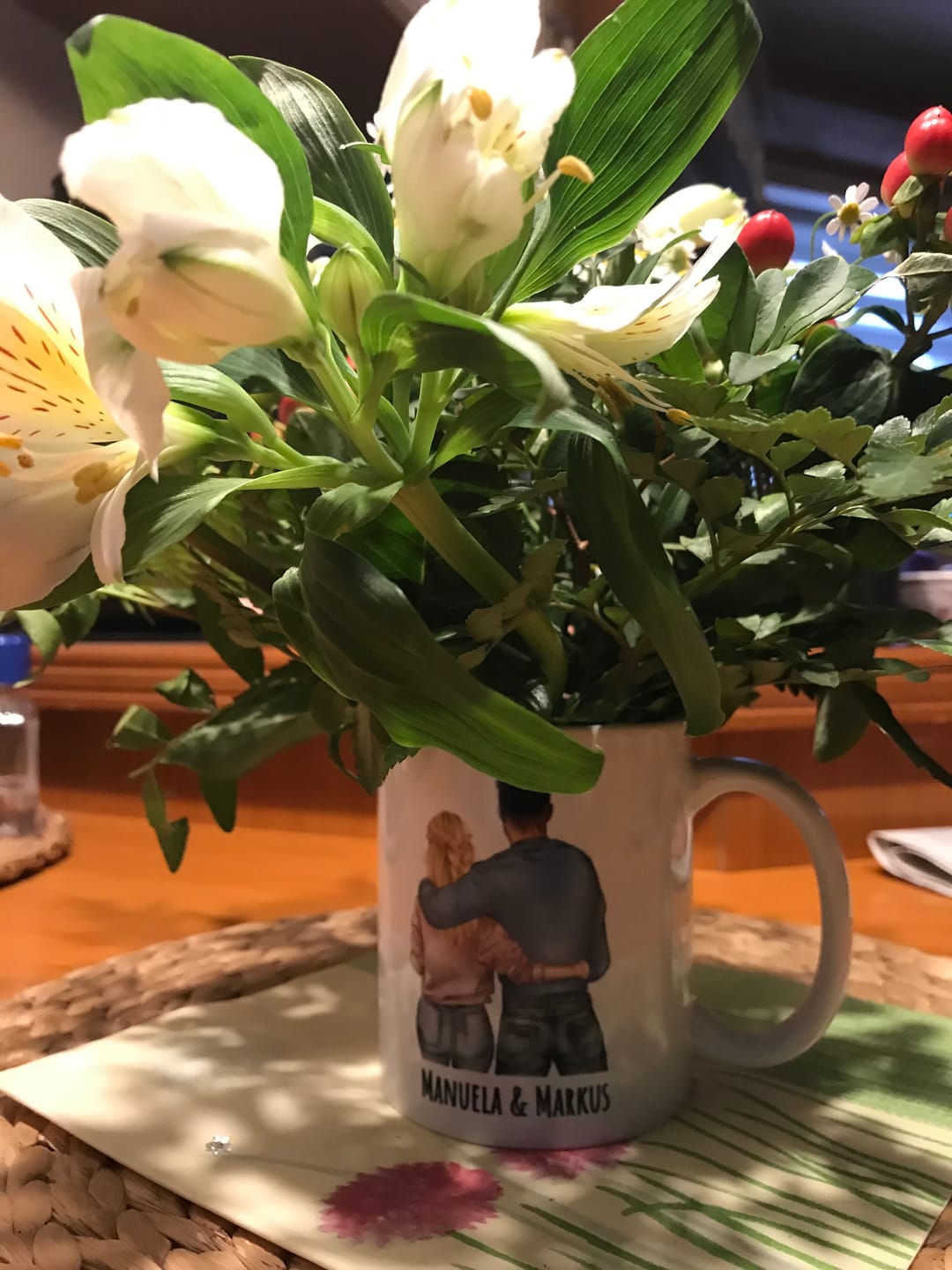 Customer photo review of Jeden Tag - Paar-Tasse