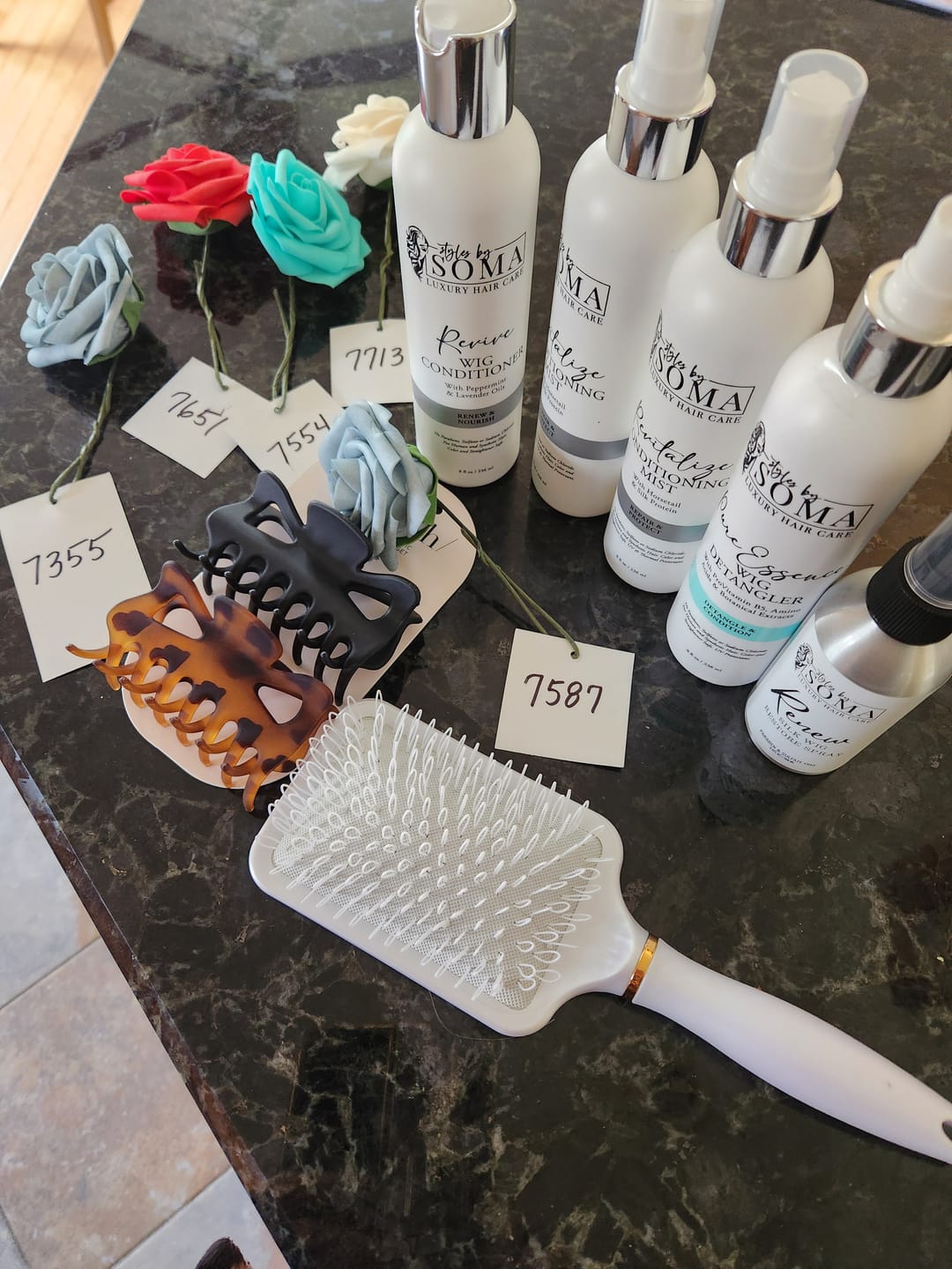 Customer photo review of DYNAMIC DUO (Renew Spray & Sea Salt Spray)