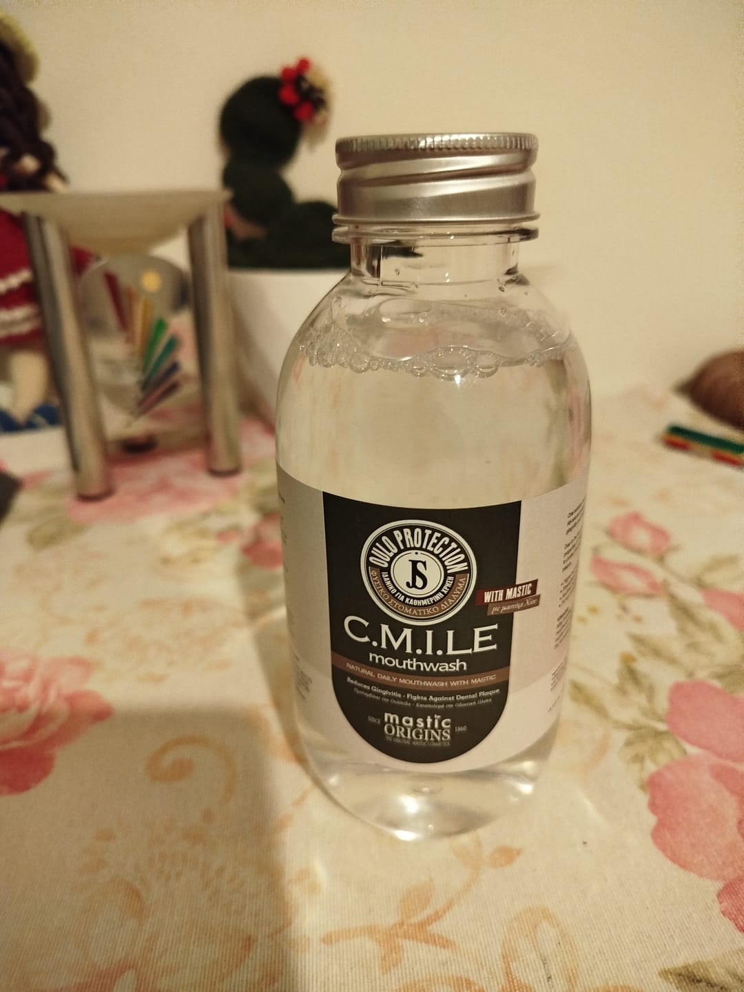Customer photo review of C.M.I.LE Mouthwash