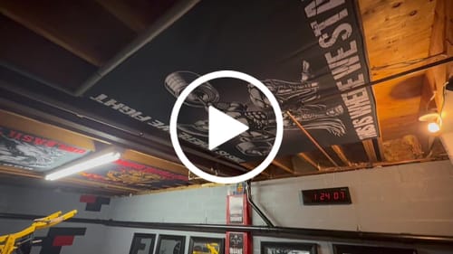 Customer video review of Gorilla Gym Flag - Unleash The Beast 11384