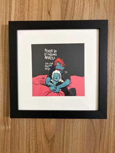 Customer photo review of Quadretto 20x20 - Cosa Avremmo Perso