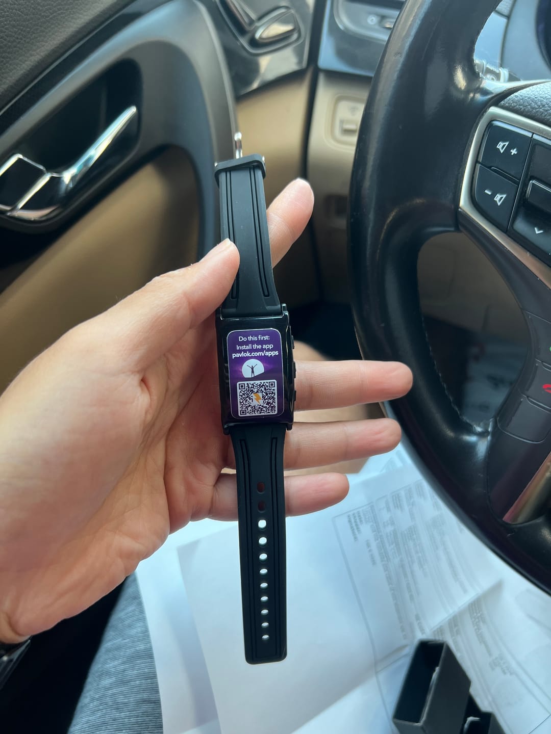 Customer photo review of Pavlok 3 Pro