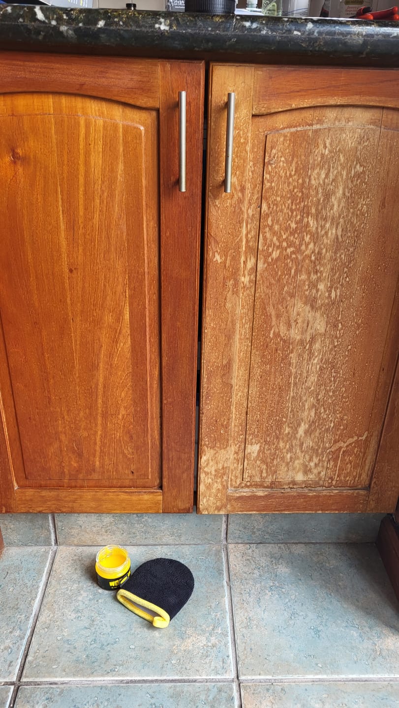 Customer photo review of Lustrador de Muebles y Madera de Cera de Abejas WooWax