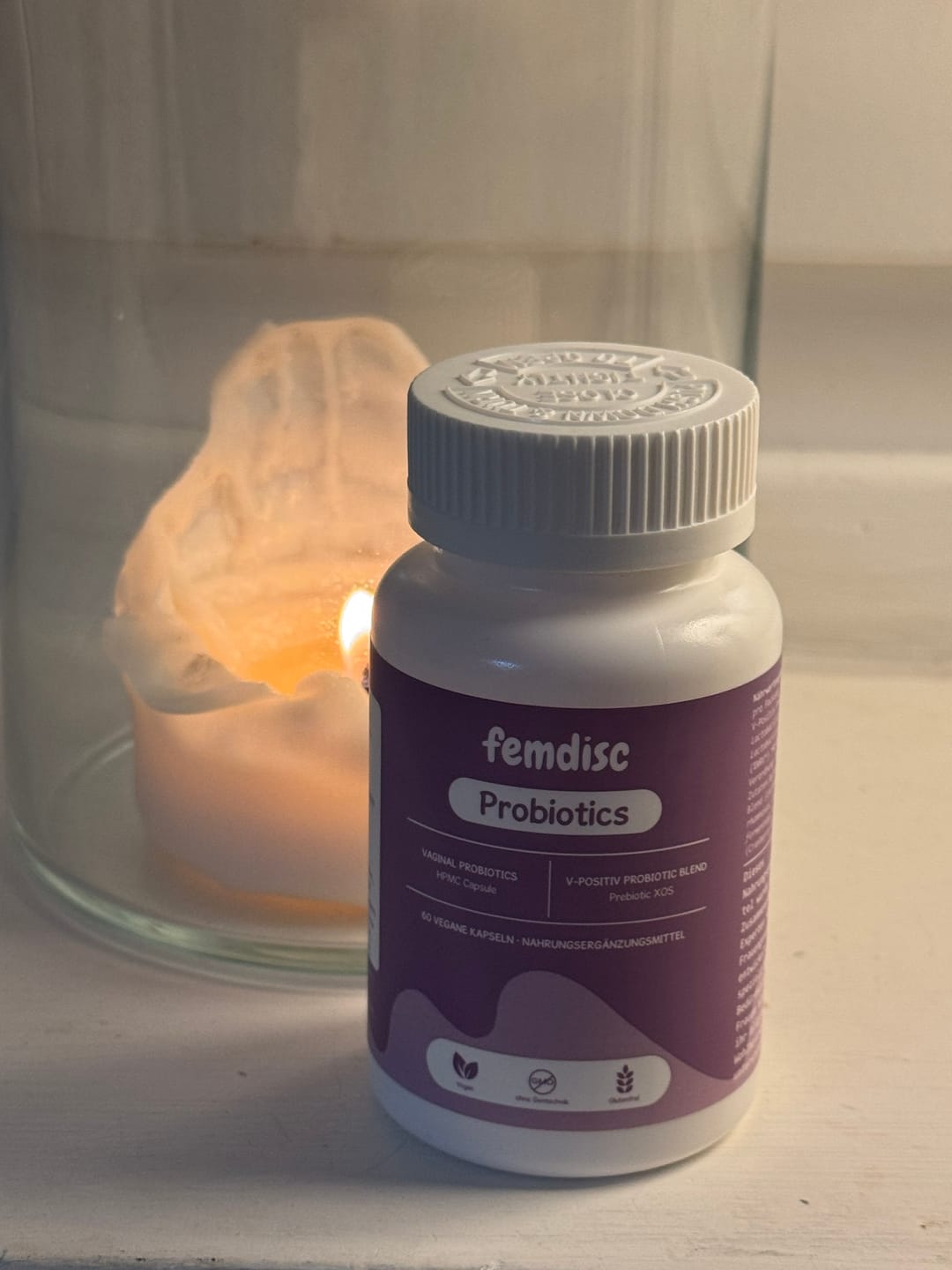 Customer photo review of femdisc vaginal Probiotics