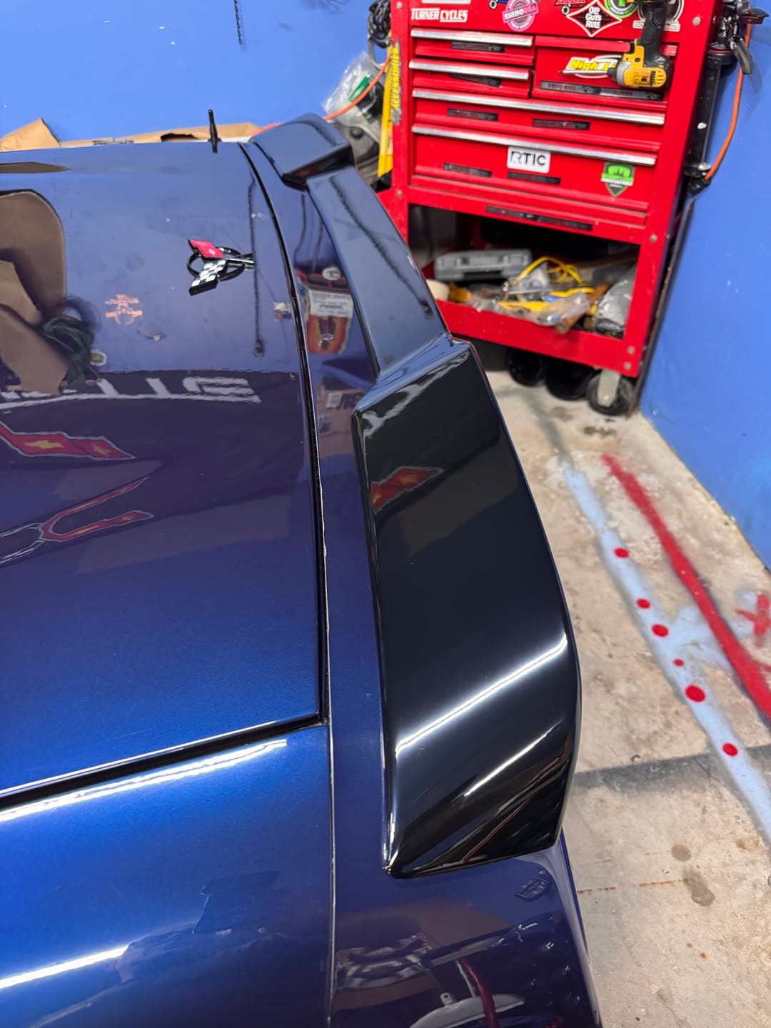 Customer photo review of Corvette C5 ZR1 Extended Rear Trunk Spoiler