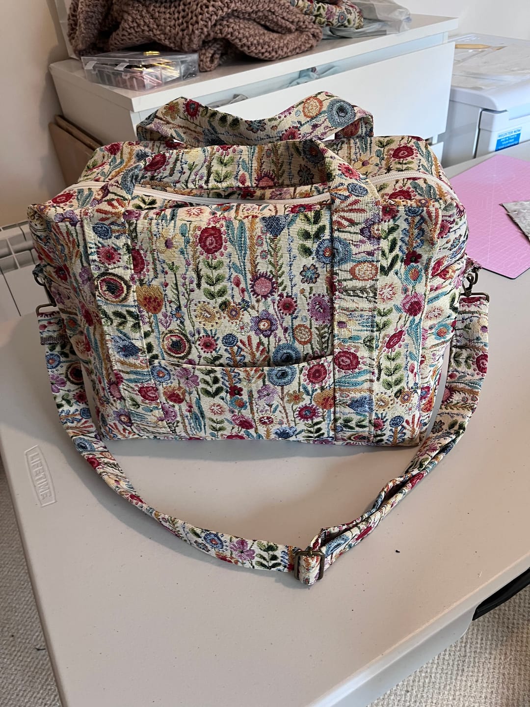 Customer photo review of Kew Gardens Tapestry Fabric