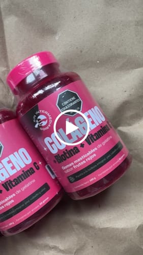 Customer video review of Gomas con Colageno + Biotina + Vitamina C