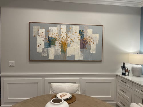 Customer photo review of Wabi-Sabi Wall Art #TX518