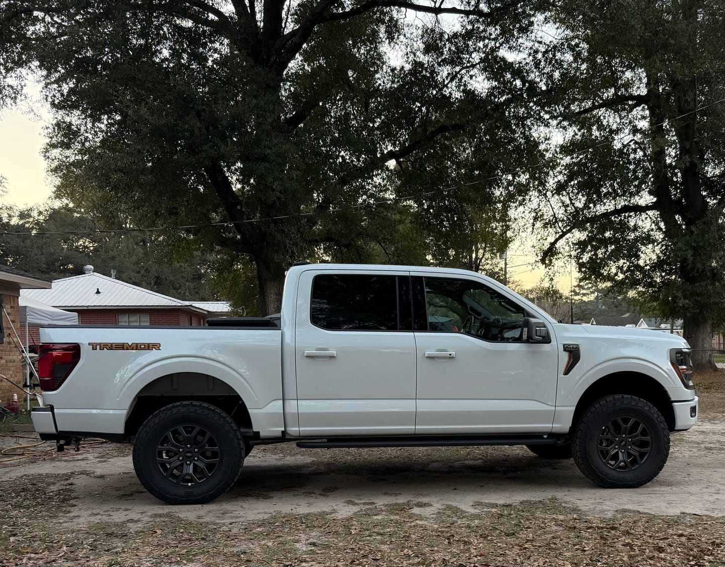 Customer photo review of Smoked LED Amber Lights W/ Sequential Turn Signal For 2024+ Ford F150 Tremor