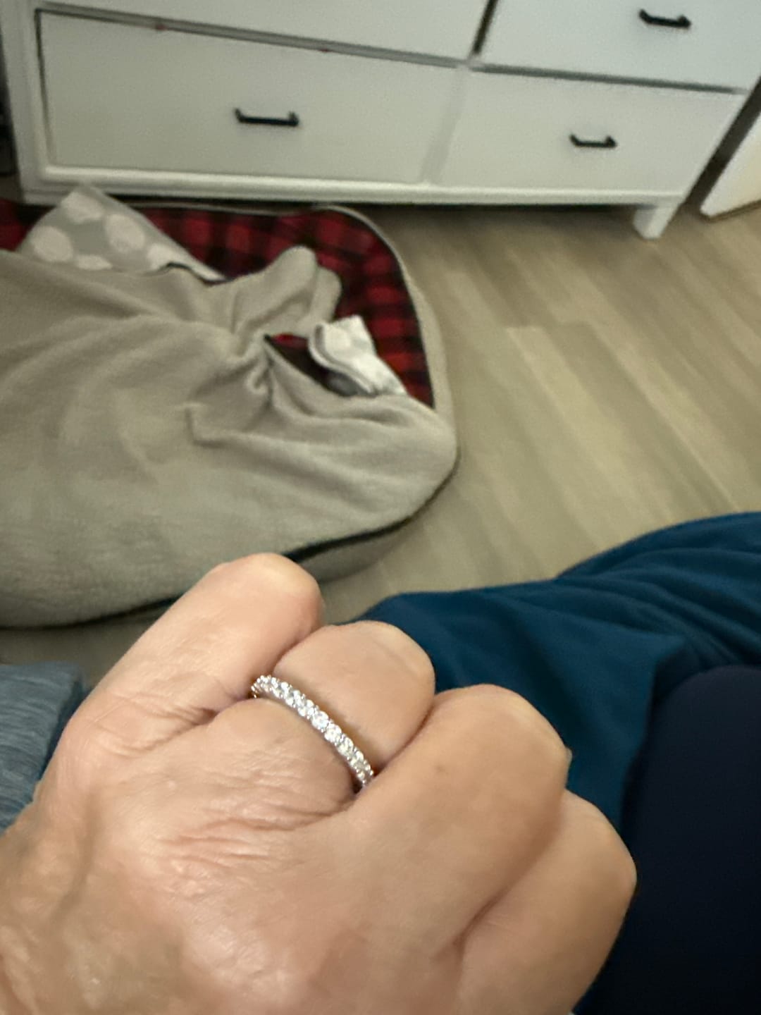 Customer photo review of Classic Wedding Band