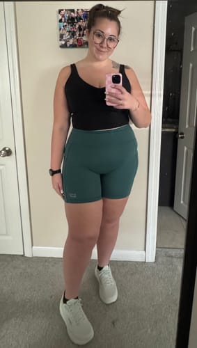 Customer photo review of Vivid 7" Biker Pocket Short