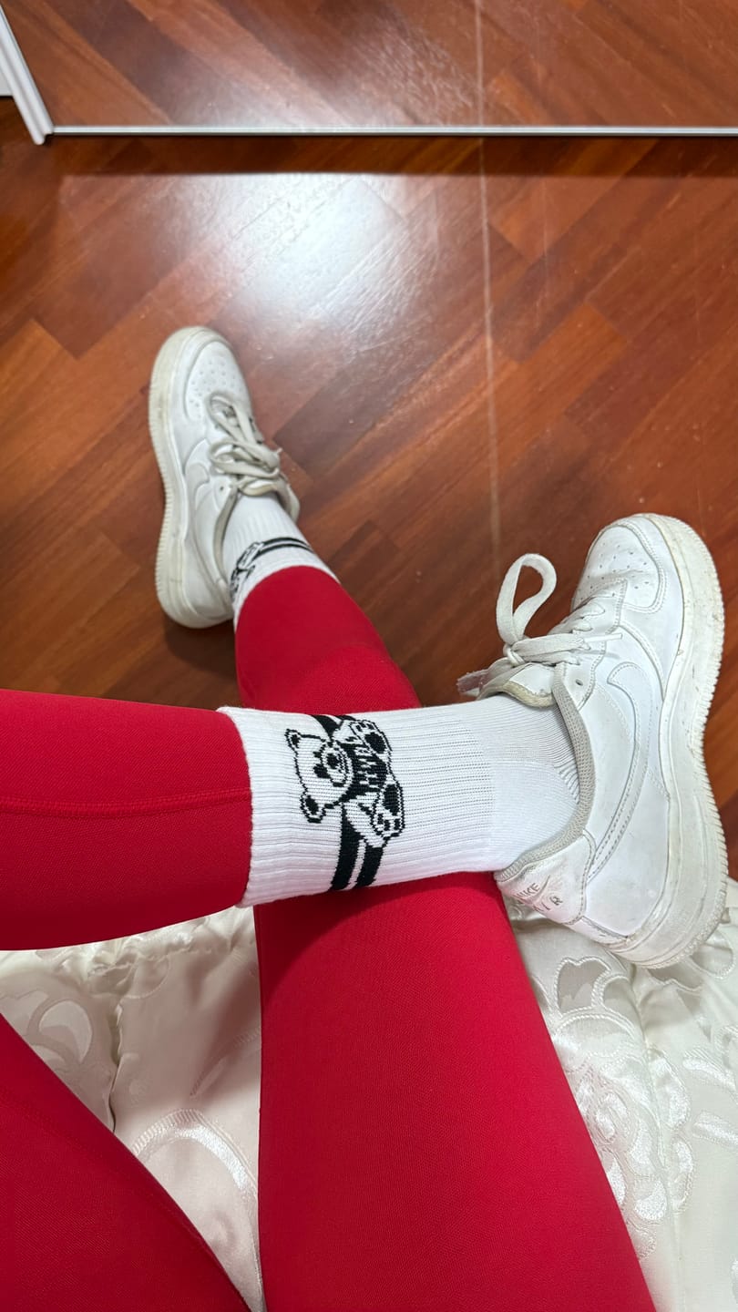Customer photo review of CALZE ORSETTO