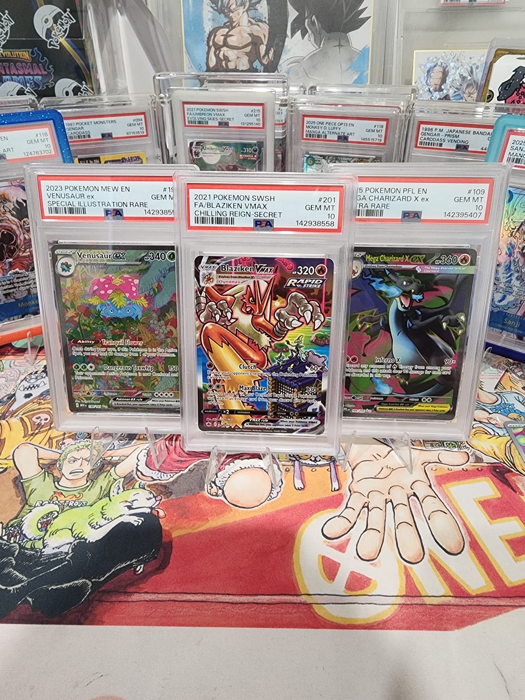 Customer photo review of PSA Submit - Regular $150 (3+ cards)