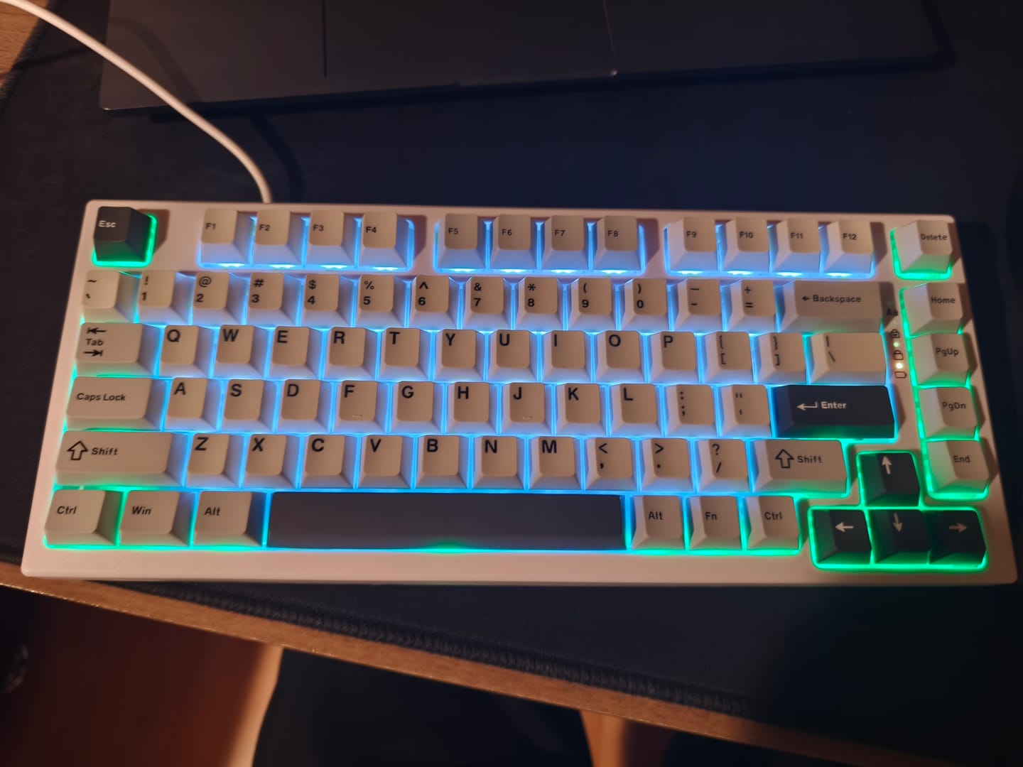 Customer photo review of YUNZII RT80 Klavye (Manyetik Switch / HE)