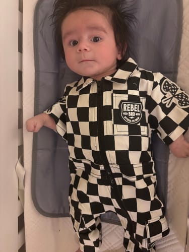 Customer photo review of Jogger Jumpsuit in Venice