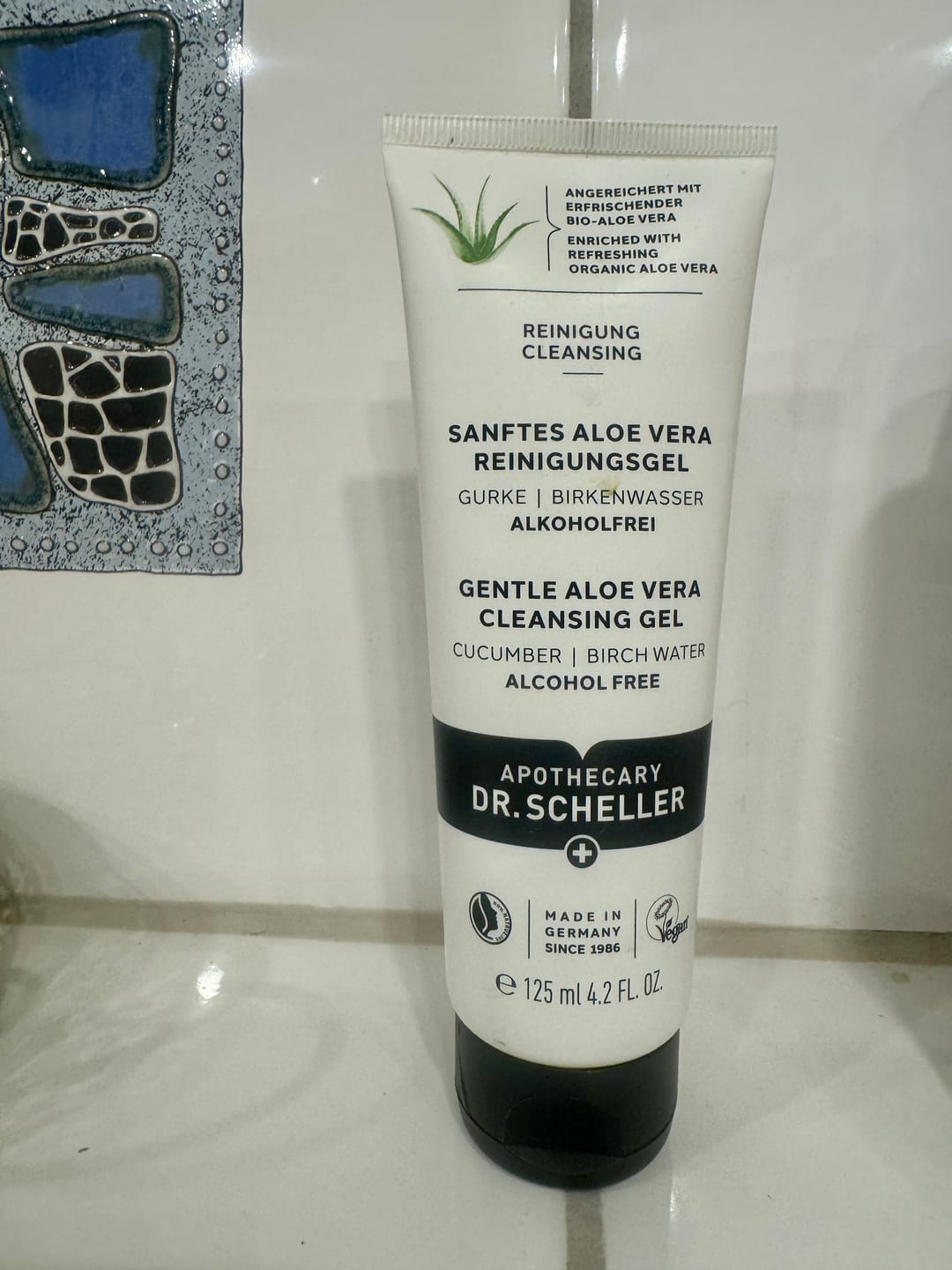 Customer photo review of Sanftes Aloe Vera Reinigungsgel