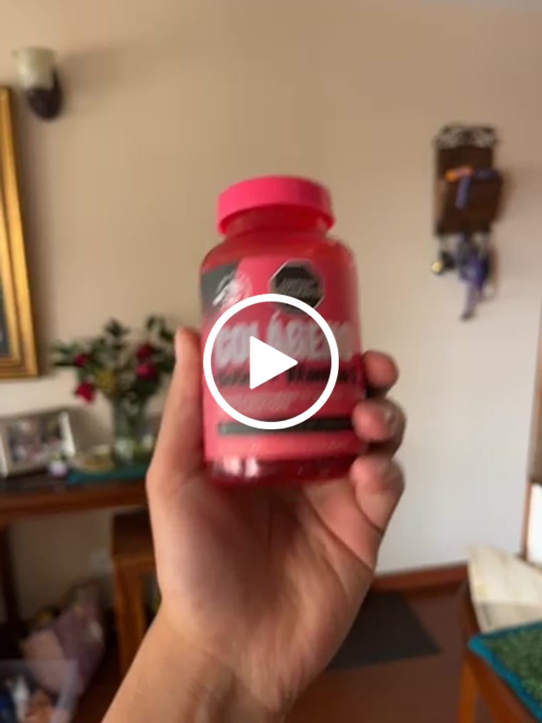 Customer video review of Gomas con Colageno + Biotina + Vitamina C