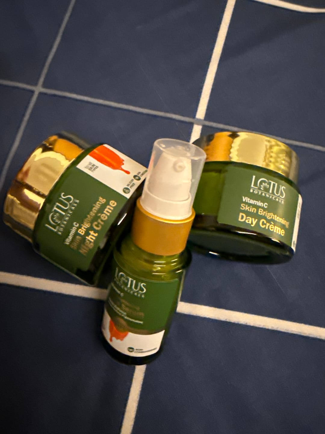 Customer photo review of Vitamin C Glow Overdose Combo