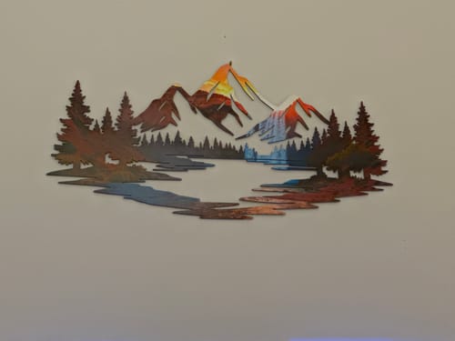 Customer photo review of Zion National Park Printed Wall Art