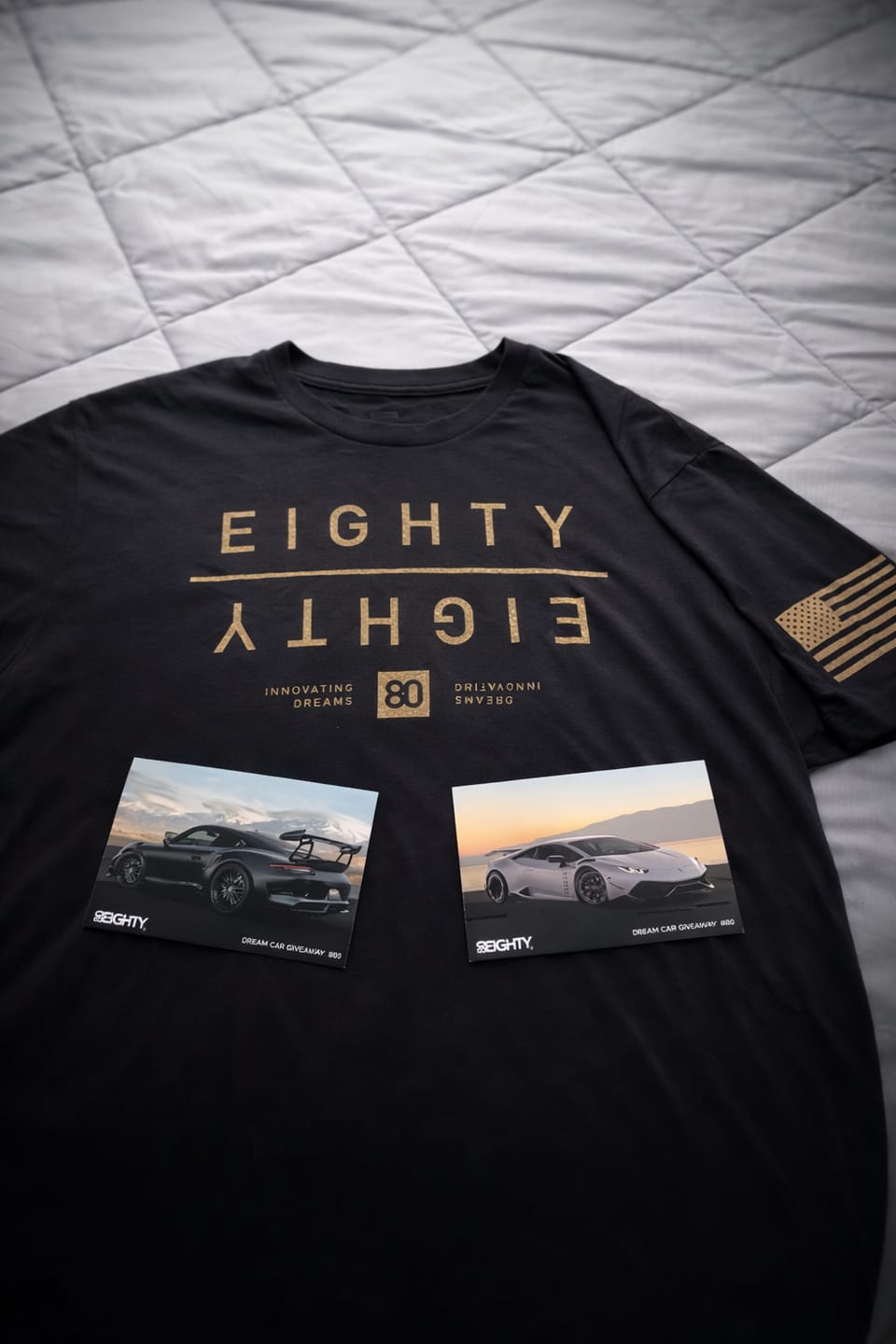 Customer photo review of 80Eighty® Golden MIrror Shirt