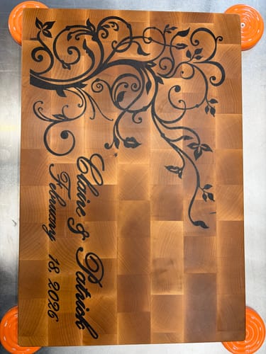 Customer photo review of Custom Inlay Builder