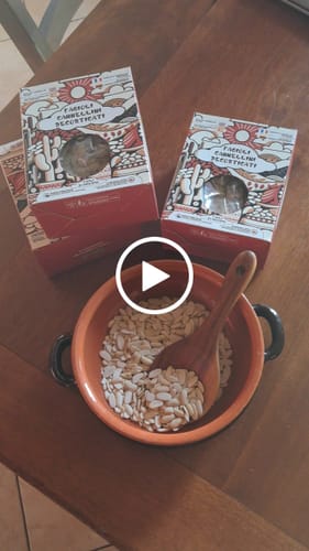 Customer video review of Fagioli Cannellini Decorticati da 400 gr