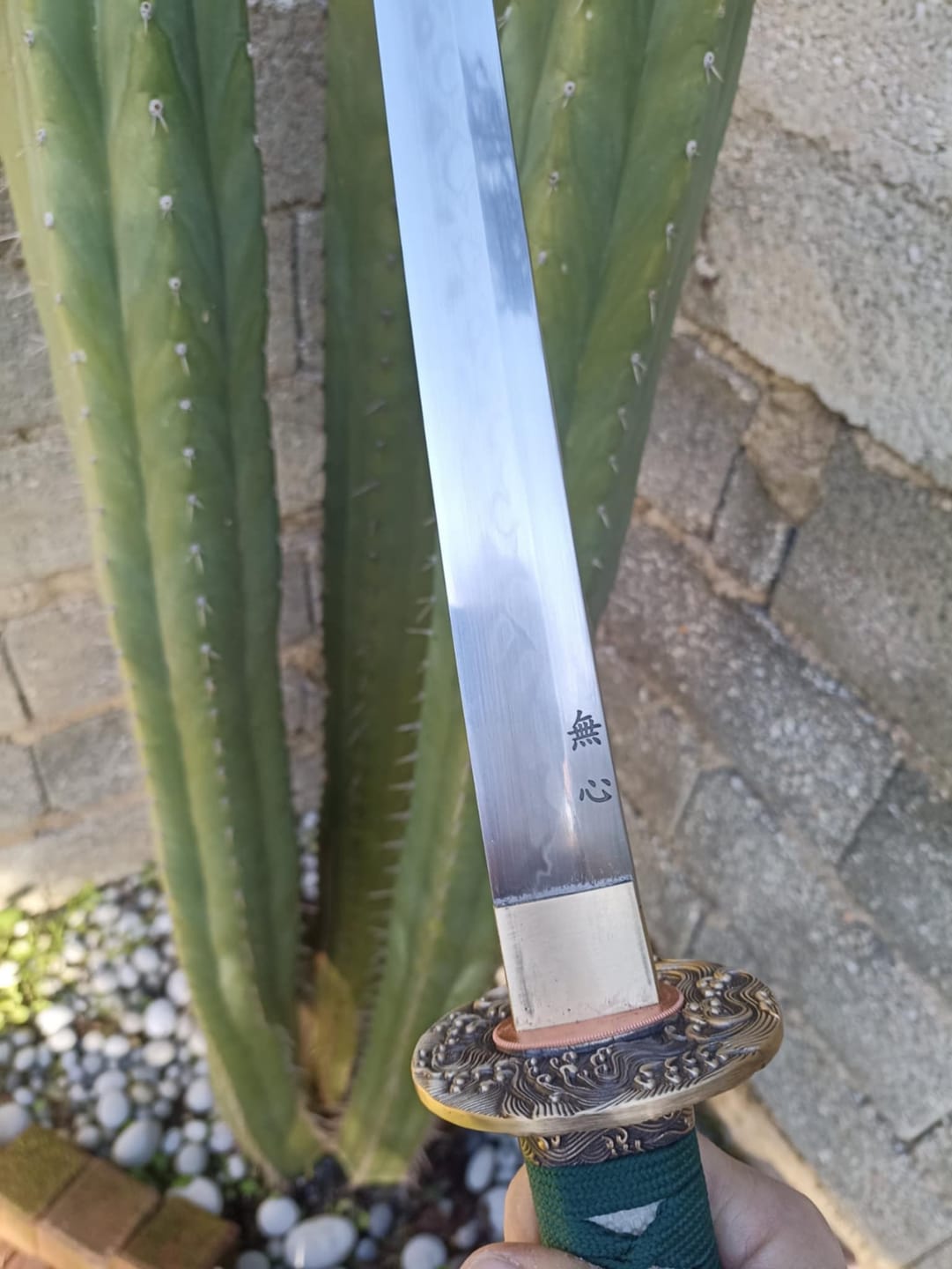 Customer photo review of Custom Japanese Sword