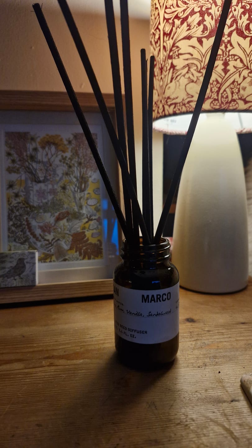 Customer photo review of San Marco 100ml Reed Diffuser