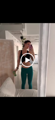 Customer video review of EcoFlex 2.0 Organic Cotton Mid-Rise Leggings