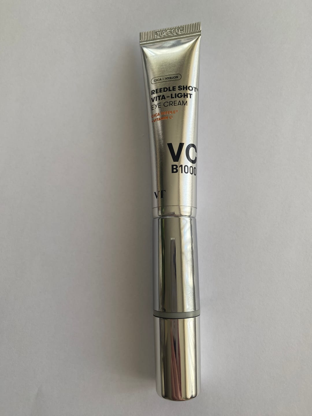 Customer photo review of Masāžas krēms ādai ap acīm VT Cosmetics Reedle Shot Vita-light Eye Cream
