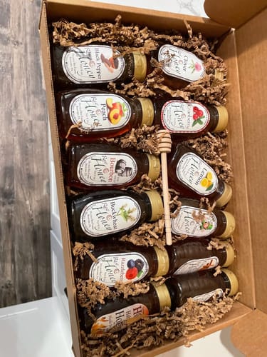 Customer photo review of Holiday-Silver Tree Gift Wrap