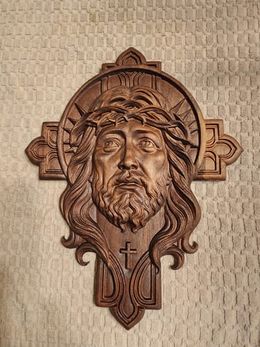 Customer photo review of 1/32 Radius - 5.4 Deg 3D Tapered Ballnose - 1/4" Shank - TBN1-32