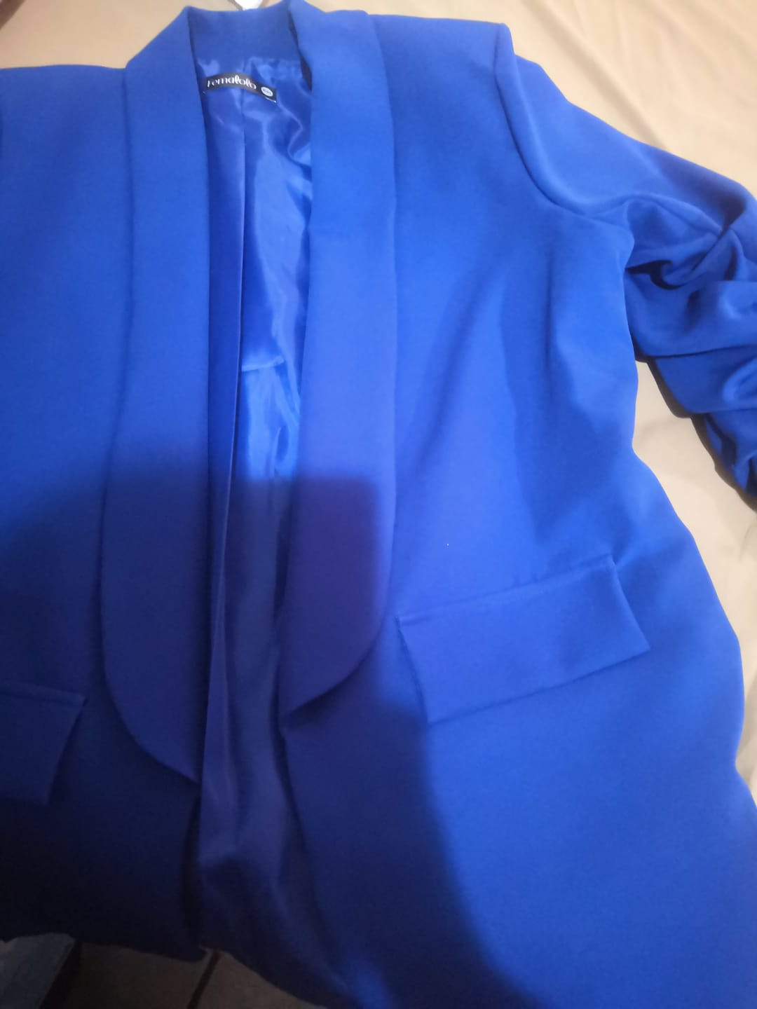 Customer photo review of Blazer Coddy Azul Rey