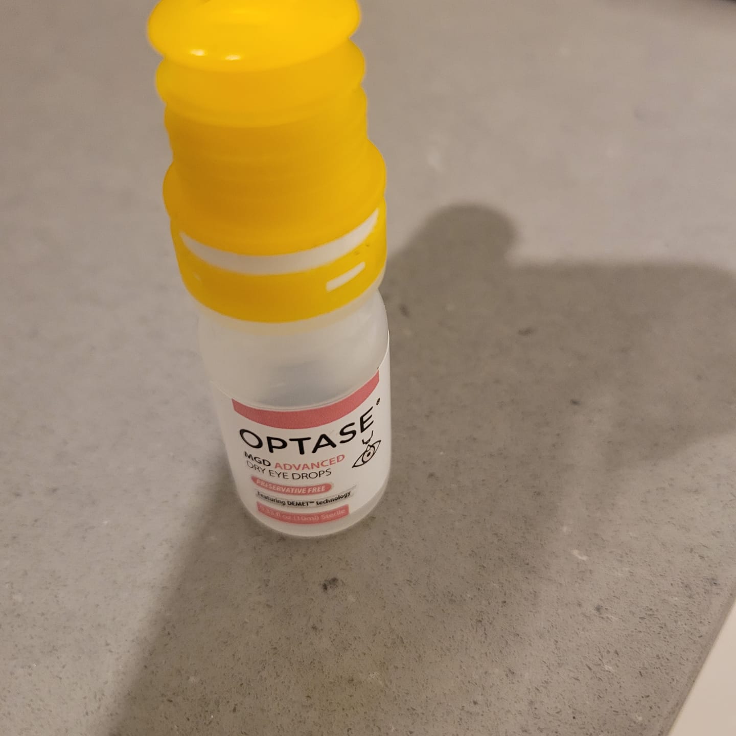 Customer photo review of OPTASE® MGD Advanced Preservative Free Dry Eye Drops