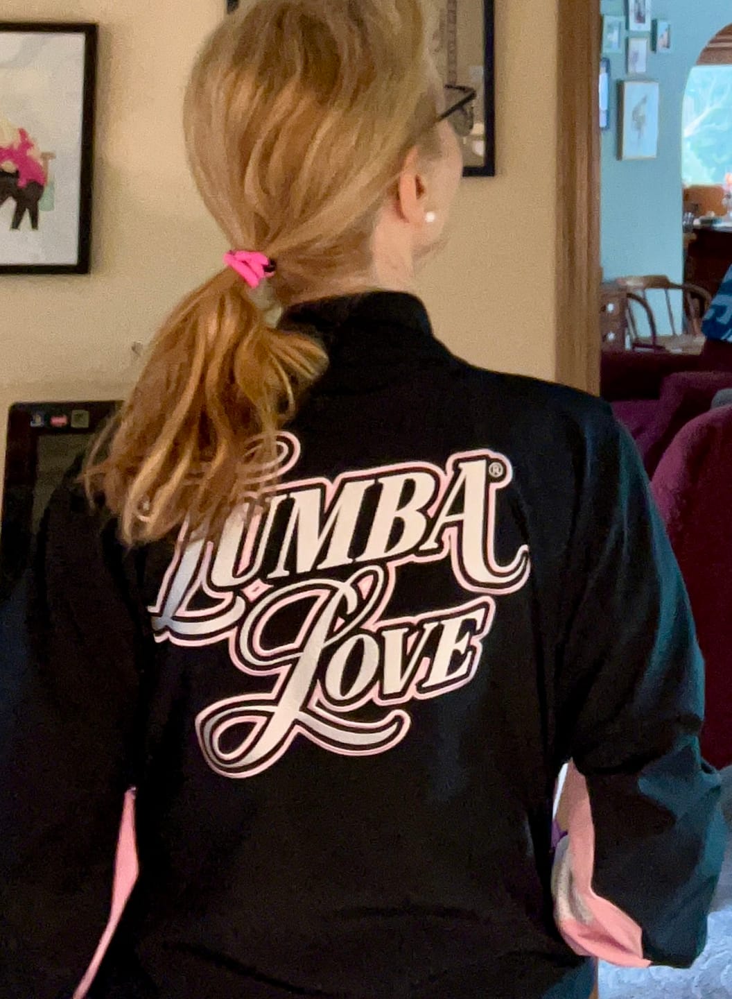 Customer photo review of Zumba Amour Unisex Jacket